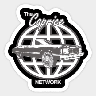 Caprice Network Donk Vert Chevy Sticker